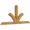 Ekena Millwork Richland Rough Sawn Timber Gable Bracket, Western Red Cedar, 72"W x 33"H x 4"D x 4"F, 11/12 Pitch GBW072X33X0404RIC00RWR - alternate 2